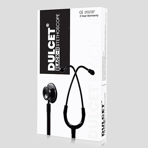 IndoSurgicals Dulcet Black Stethoscope